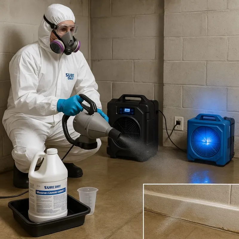 Sanitization and Odor Removal process in Alma, WI