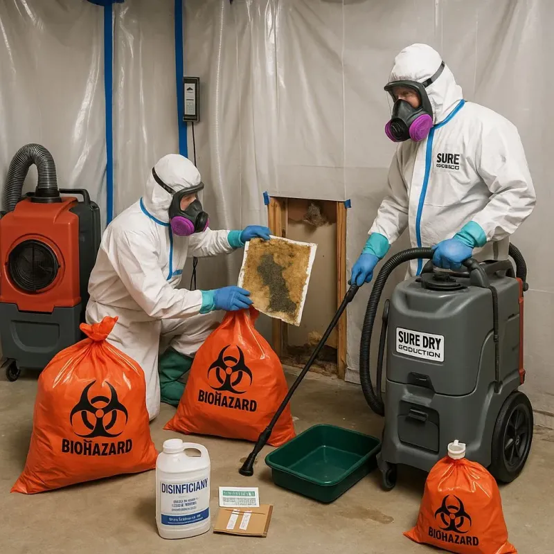 Contaminated Water Handling Protocols process in Alma, WI