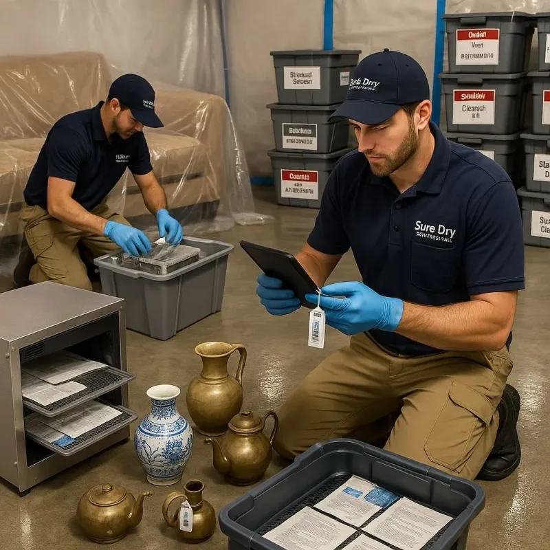Content Protection and Restoration process in Alma, WI
