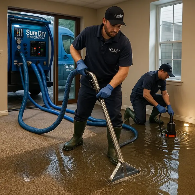 Water Extraction and Removal process in Alma, WI